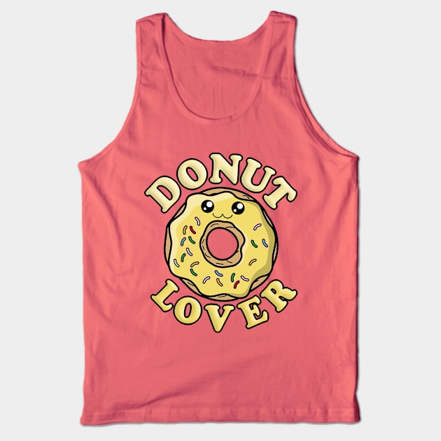 Kawaii Donut Lover! Tank Top by DankFutura